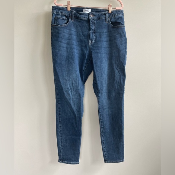 pistola Denim - Pistola Skinny High Rise Dark Wash Denim Jeans